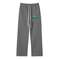 Street Green Fleece Straight Leg Pants