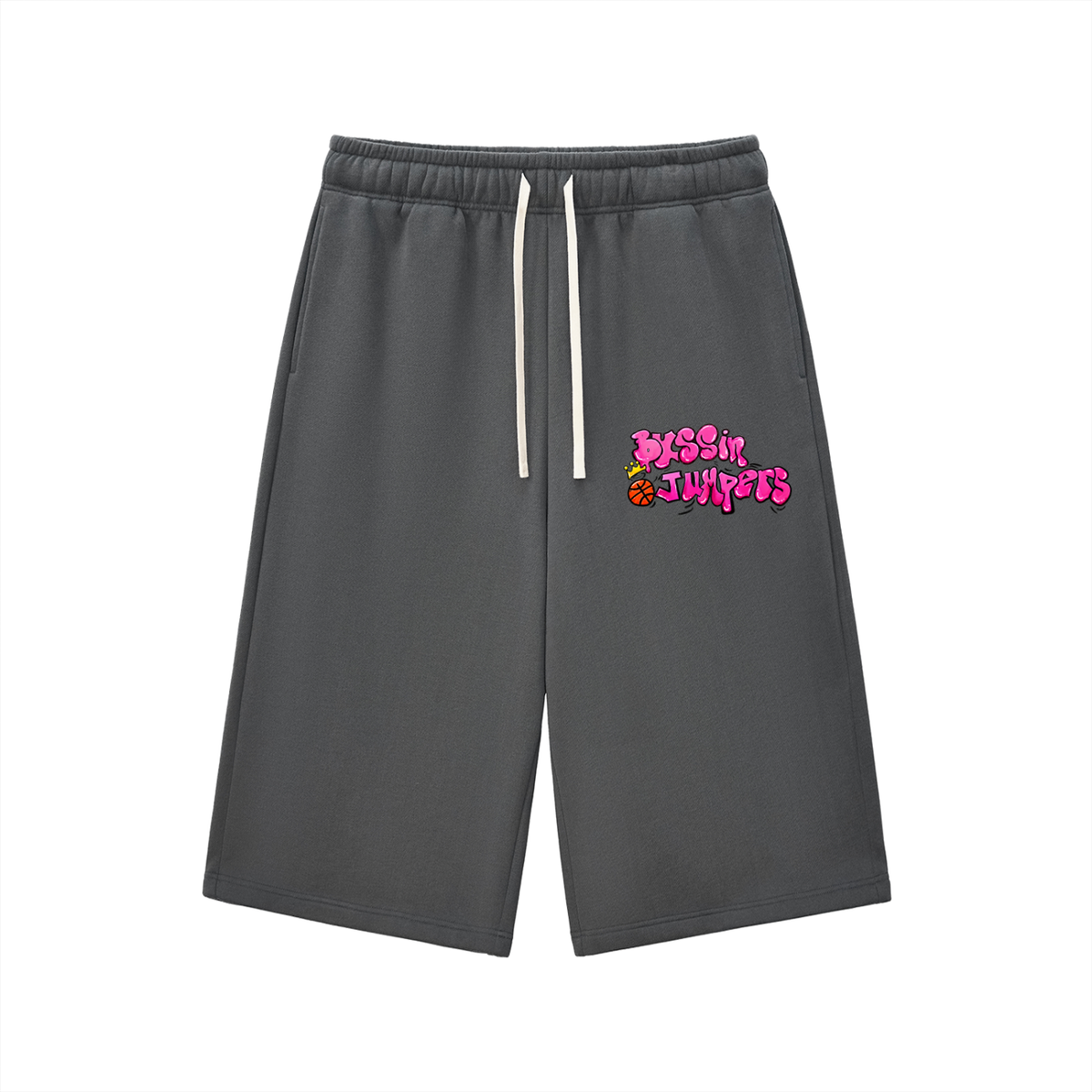 Street Pink Long Shorts